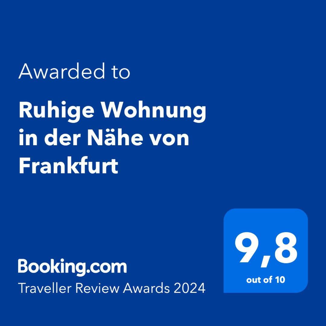 Ruhige Wohnung In Der Naehe Von Frankfurt Kelkheim Exterior photo